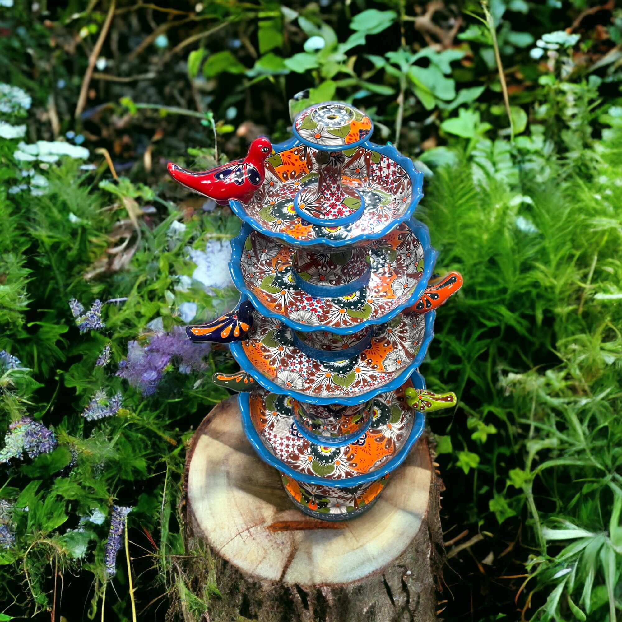 Large Talavera Fountain | Mexican Artwork