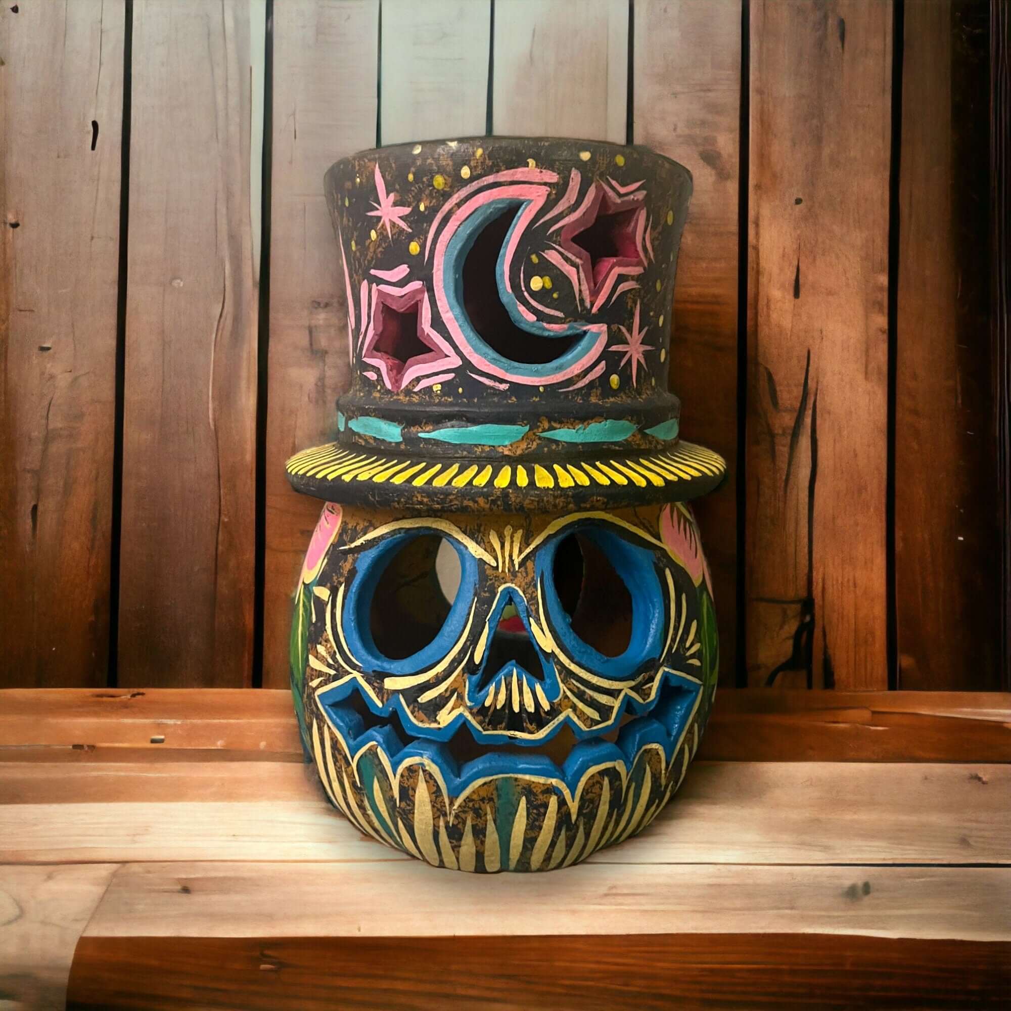 Handmade Halloween Clay Pumpkins | Jack-o-Lanterns