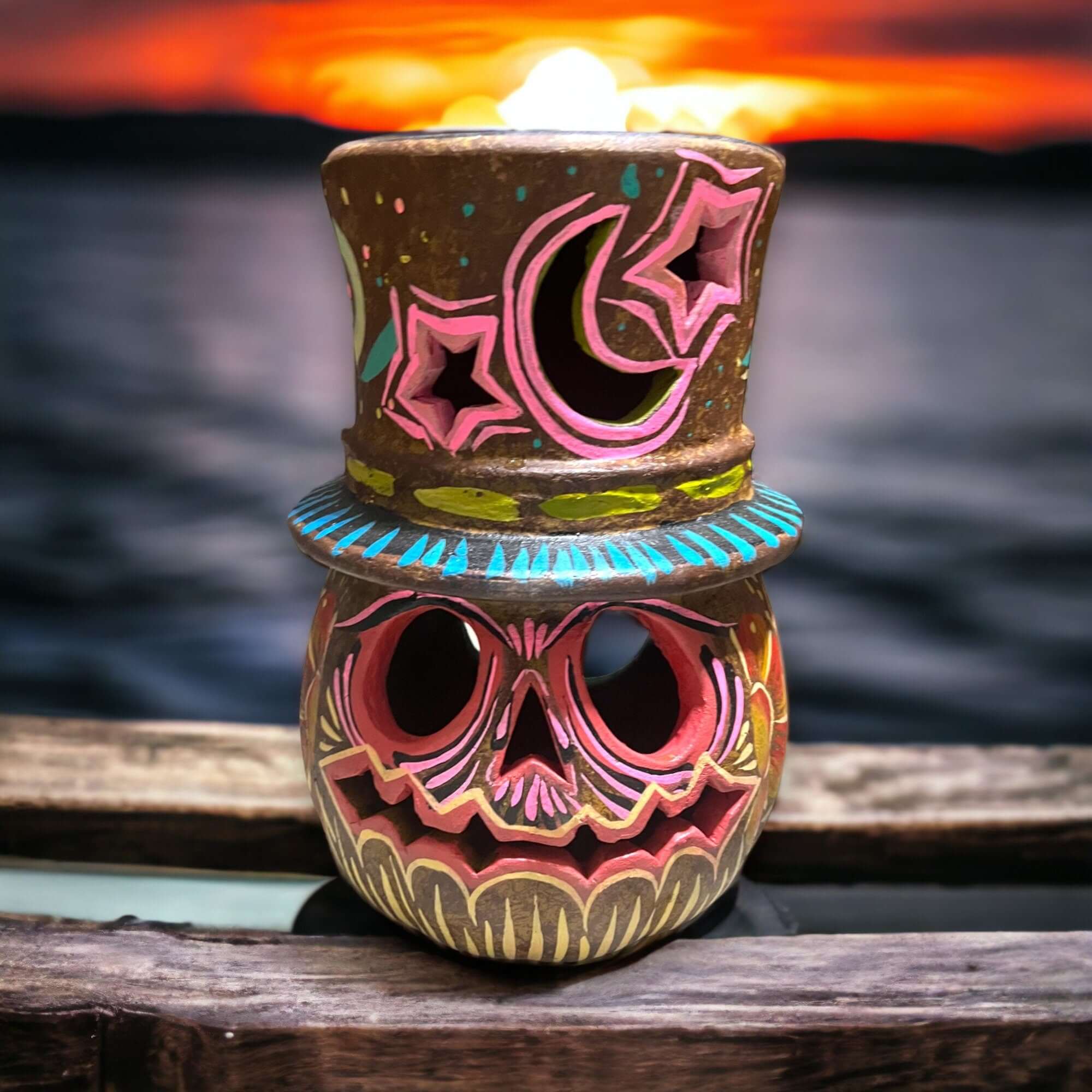 Handmade Halloween Clay Pumpkins | Jack-o-Lanterns