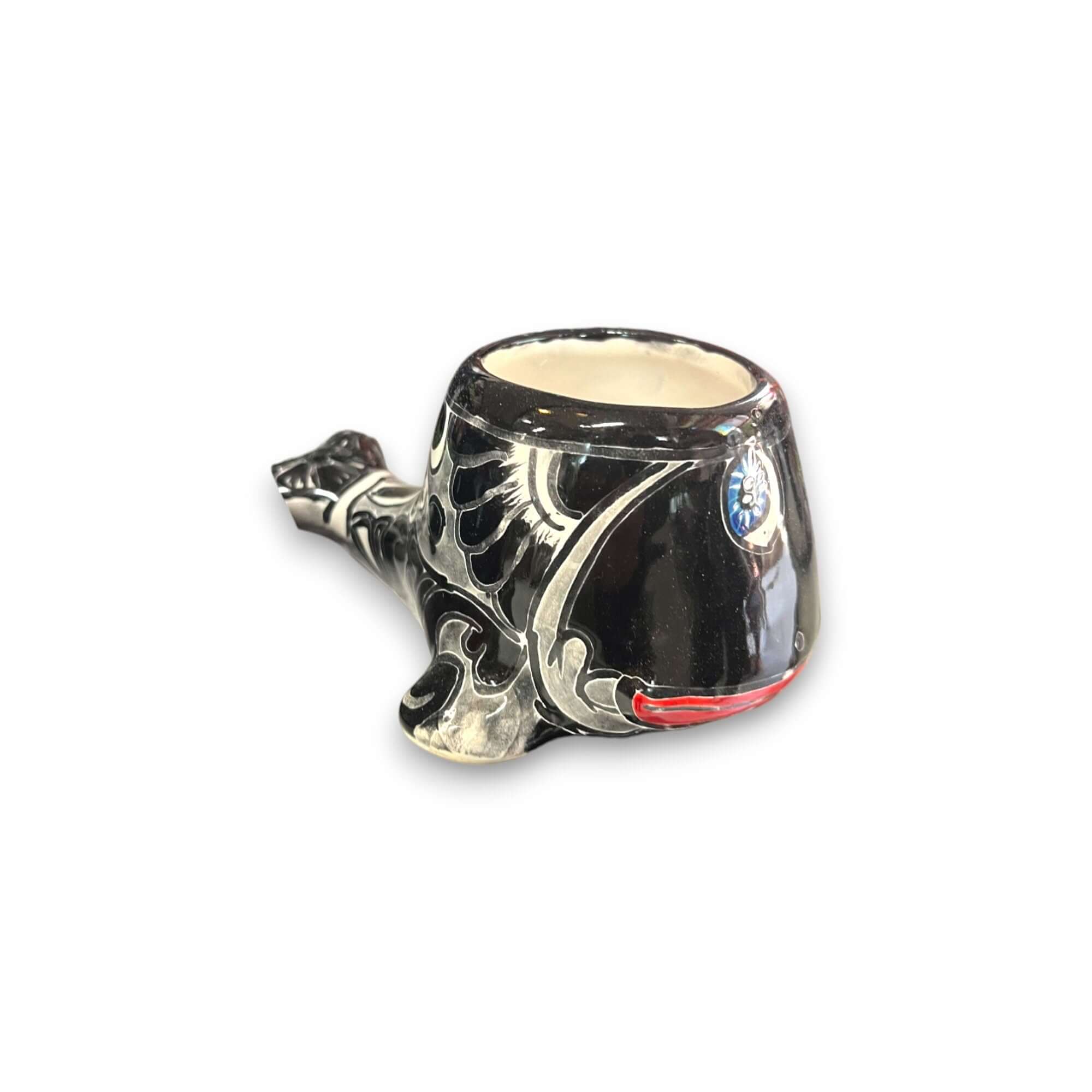 Colorful Talavera Whale Planter | Mexican Pottery