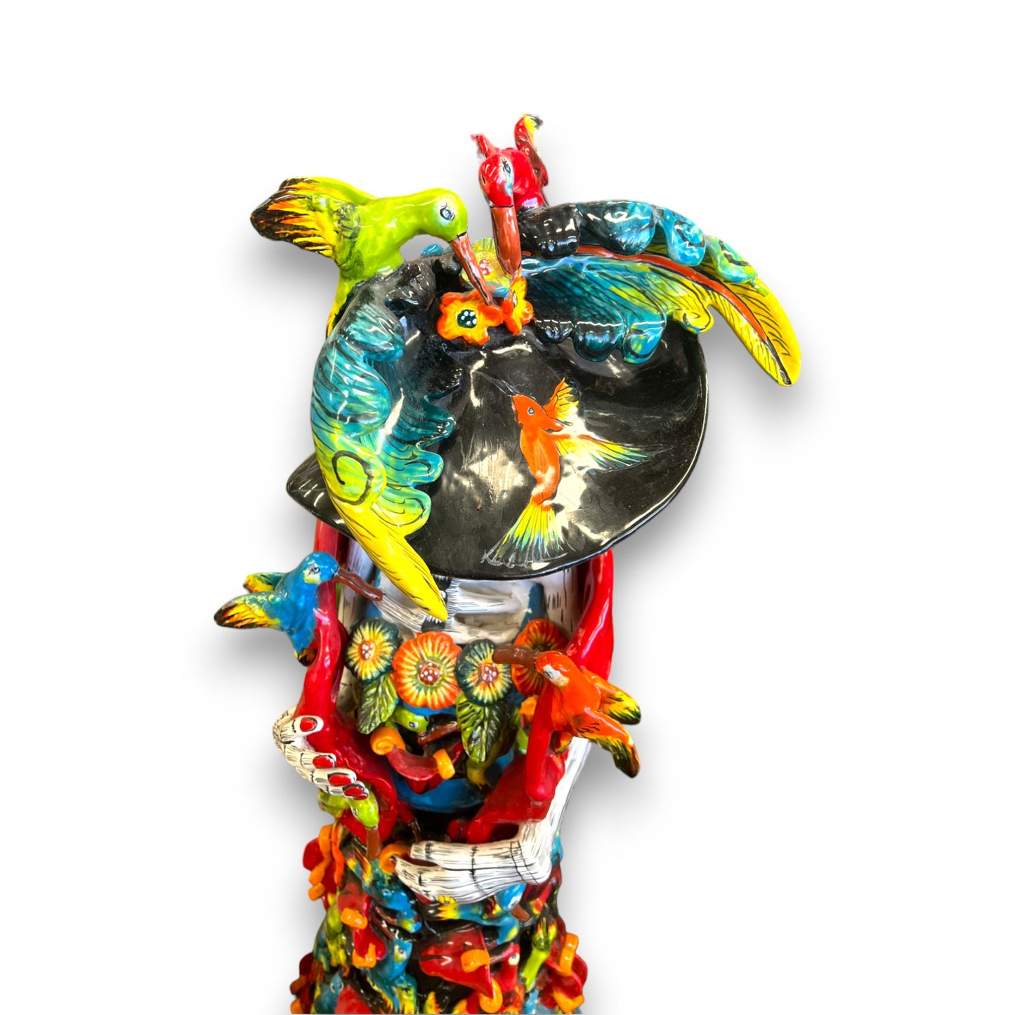 Talavera Catrina Statue | Life-Sized Day of the Dead Figurine