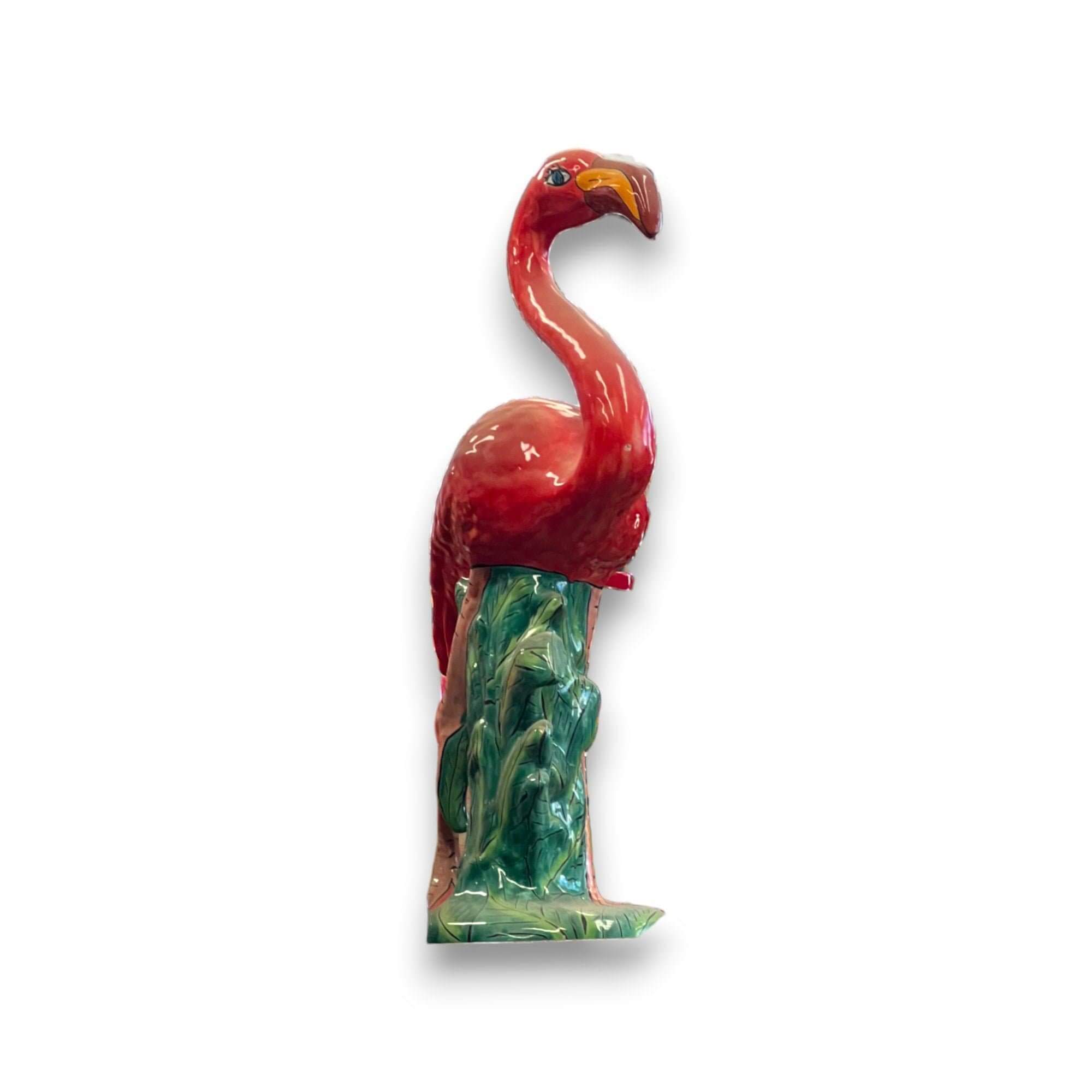 Talavera Flamingo Statue | Colorful Art