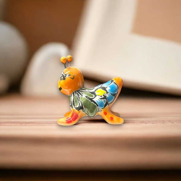 Set of 2 Talavera Cricket Figurines | Mexican Art