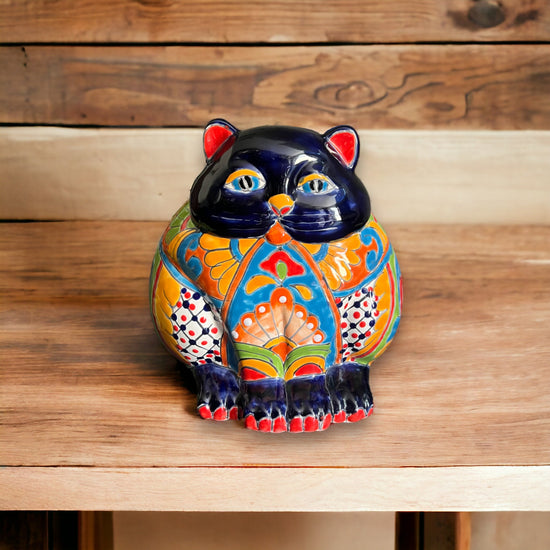 Twin Cat, newest Planter Set, Mexican Home & Garden Decor