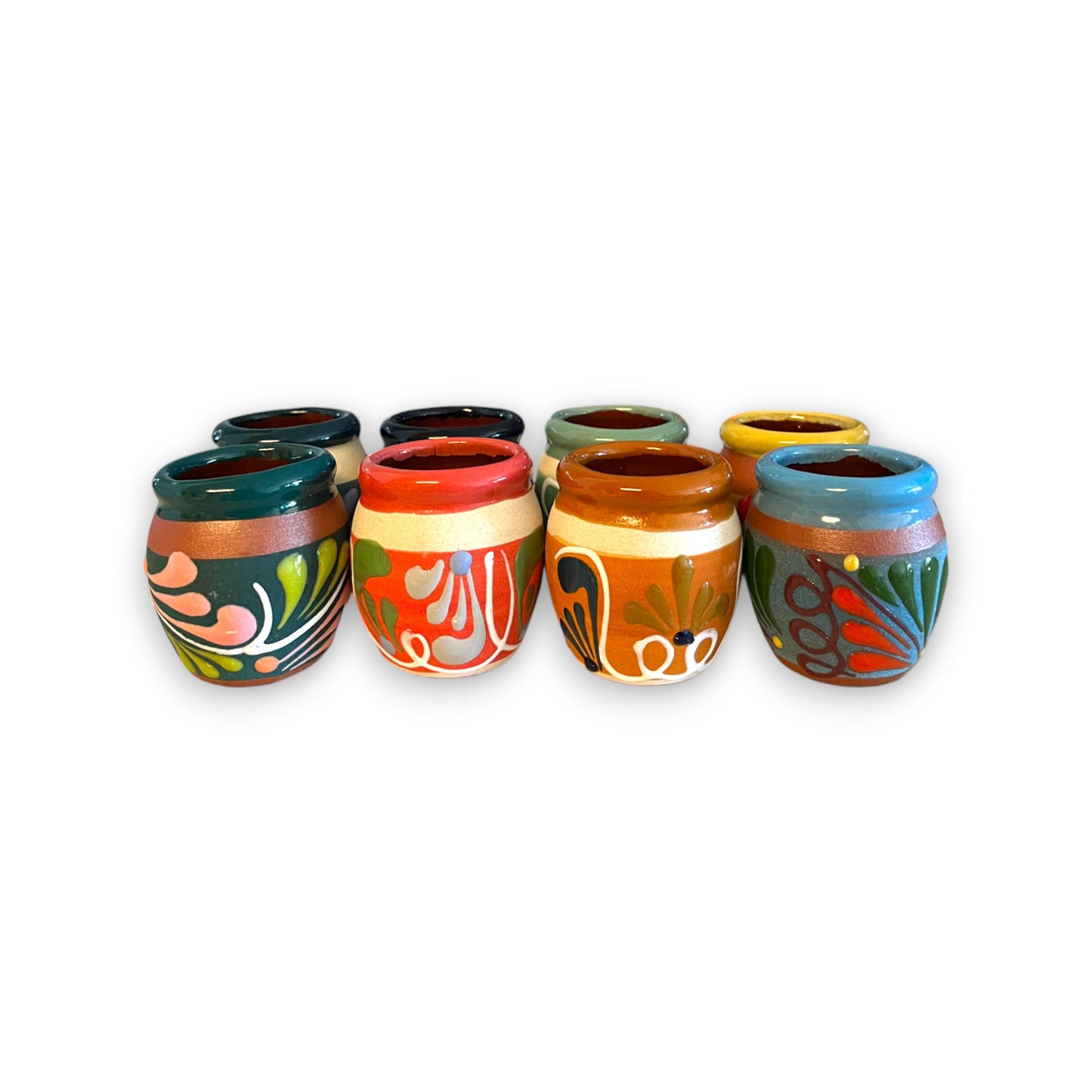 Hand-Painted Mexican Shot Glass | Artisan Crafted Talavera