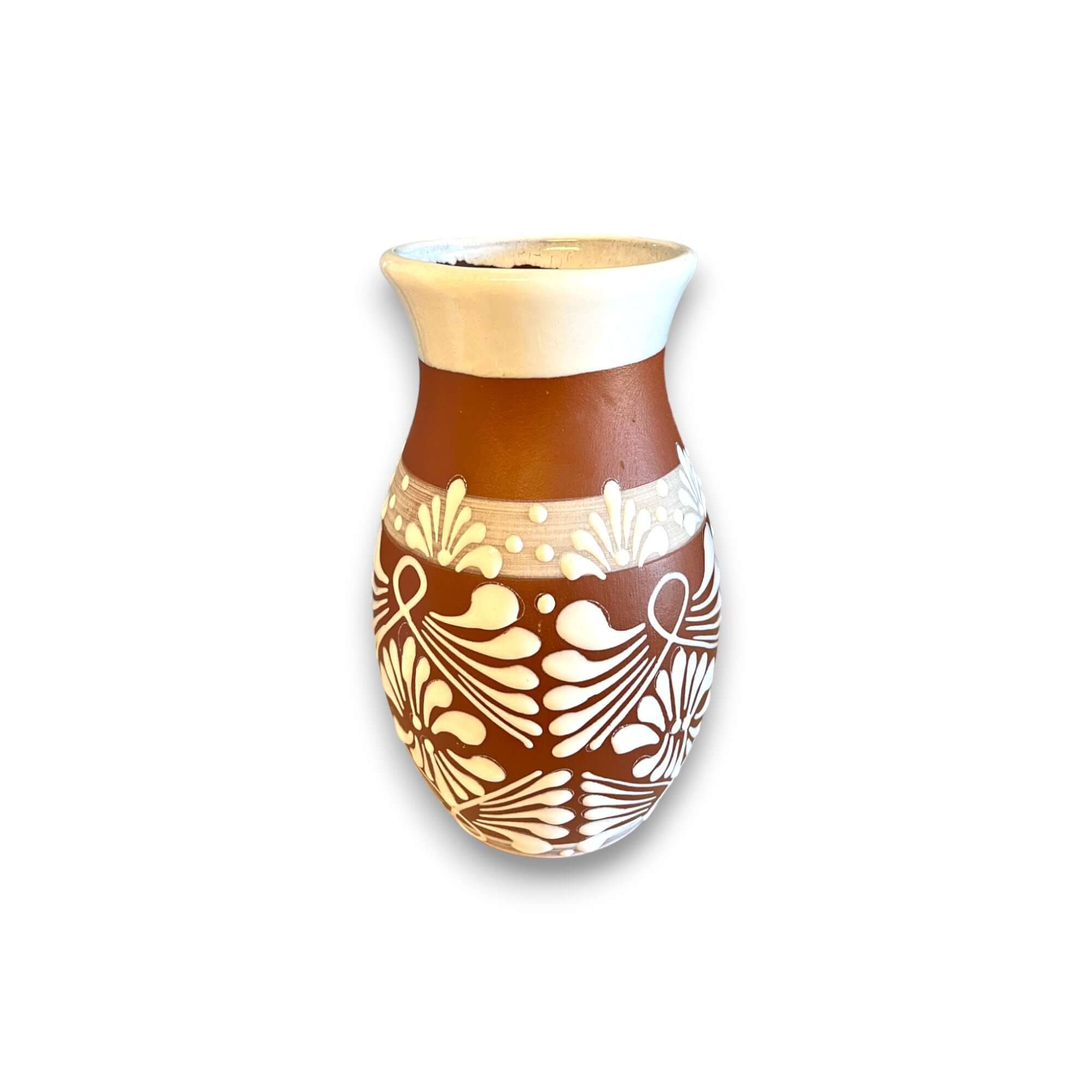 Handmade Talavera Vase | Mexican Pottery Decor