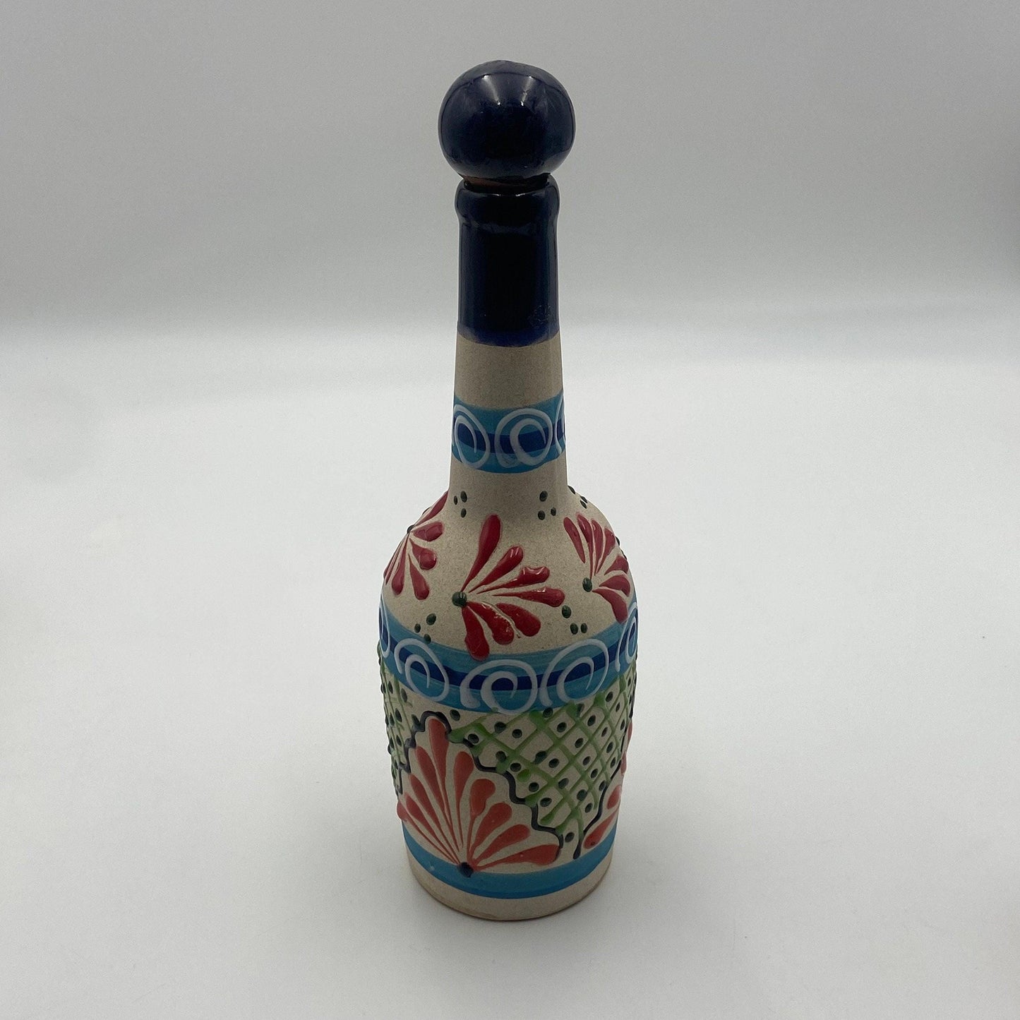 Authentic Mexican Talavera Shot Glass and Tequila Set | Handmade and Hand Painted