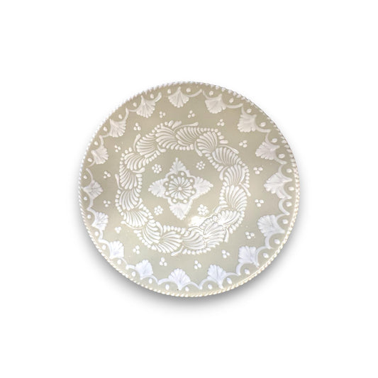 Talavera Serving Plate | Hand-Painted Mexican Ceramic Wall Art