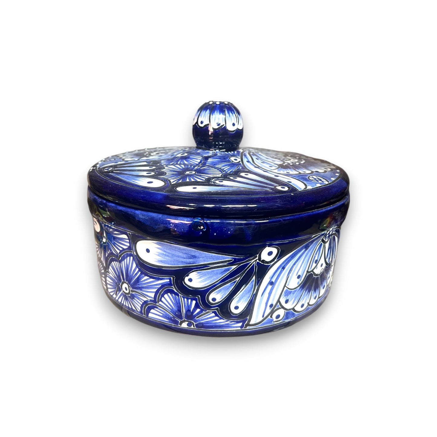 Handmade Talavera Tortilla Warmer | Artisan Mexican Kitchenware