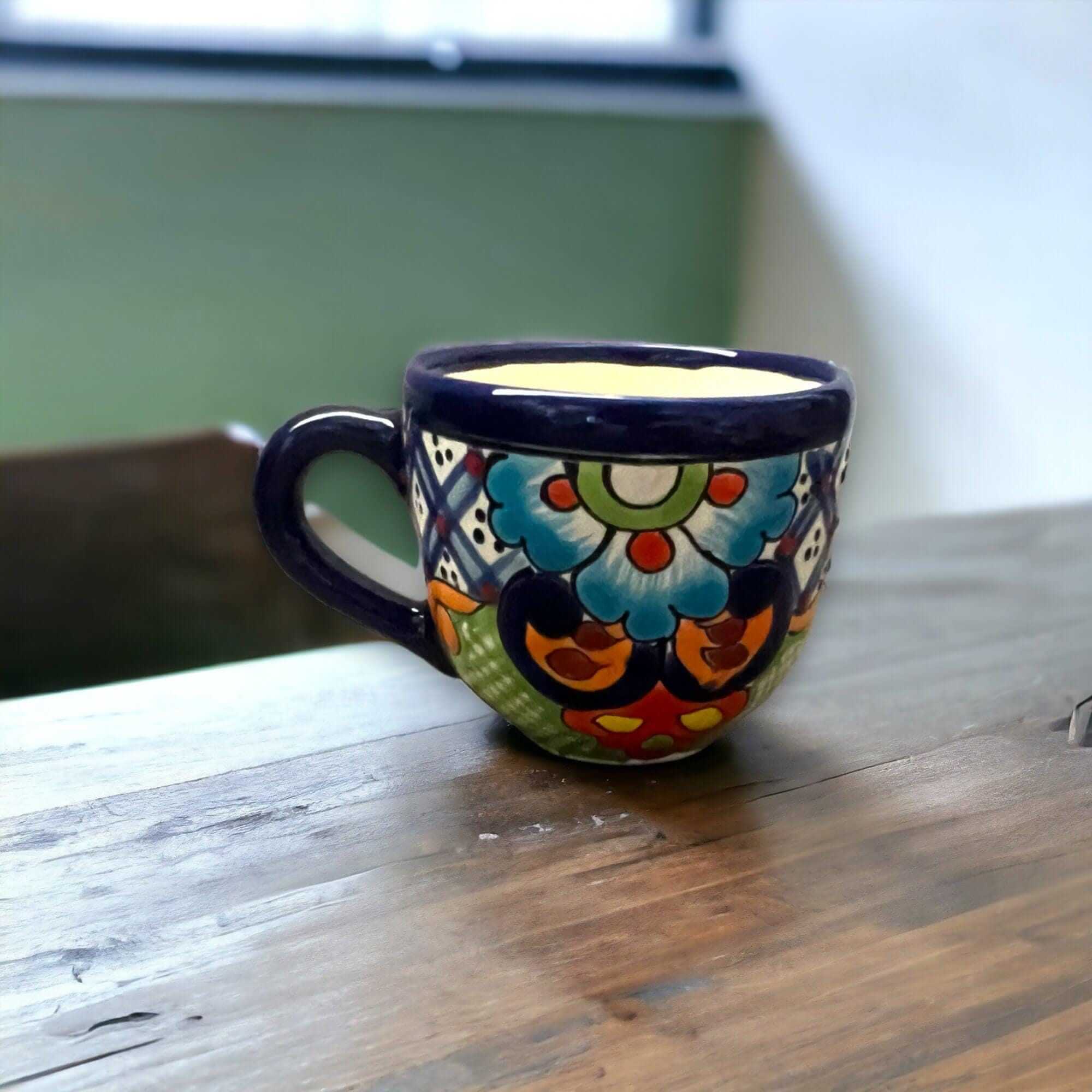 Colorful 16-Piece Mexican Talavera Set