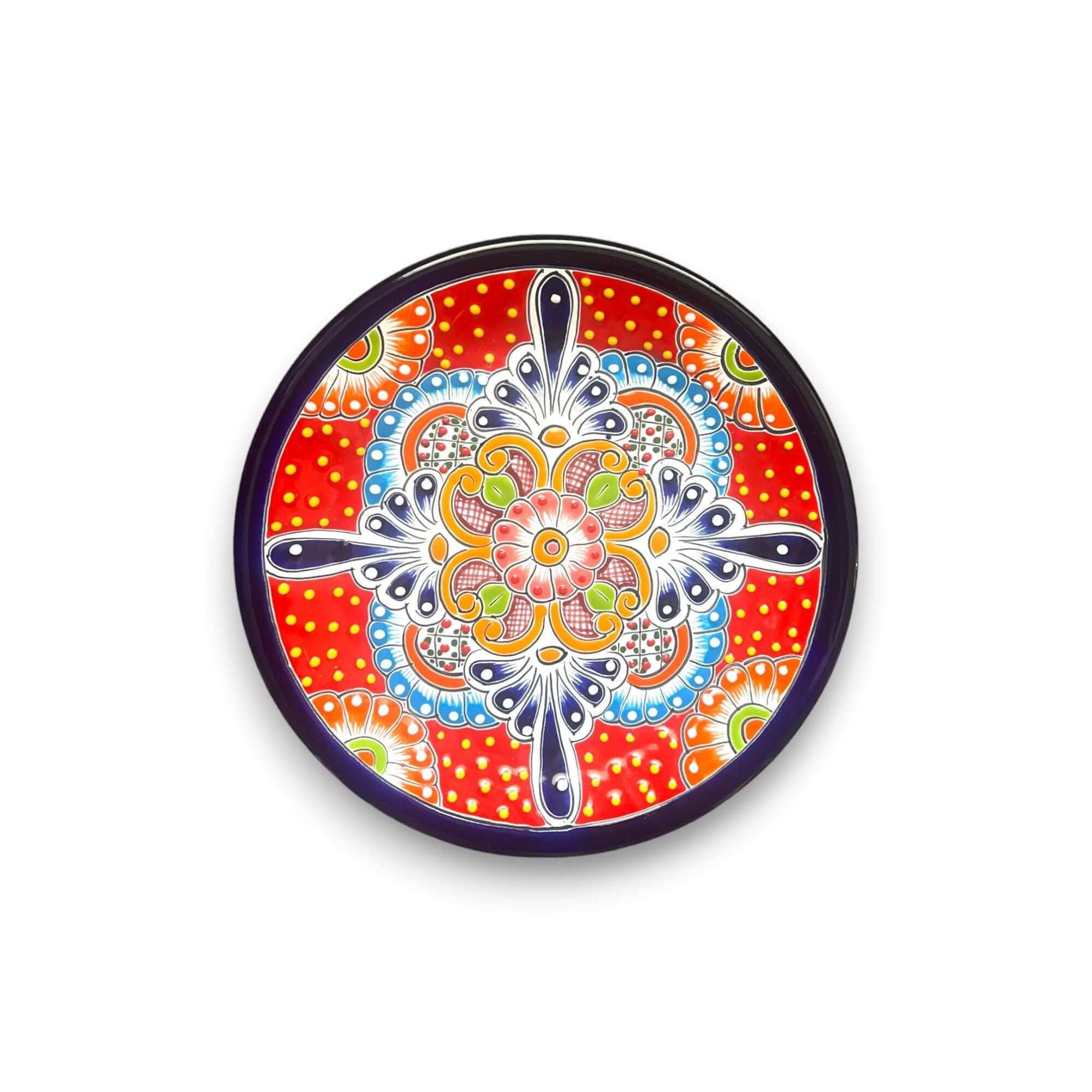 Colorful 16-Piece Mexican Talavera Set
