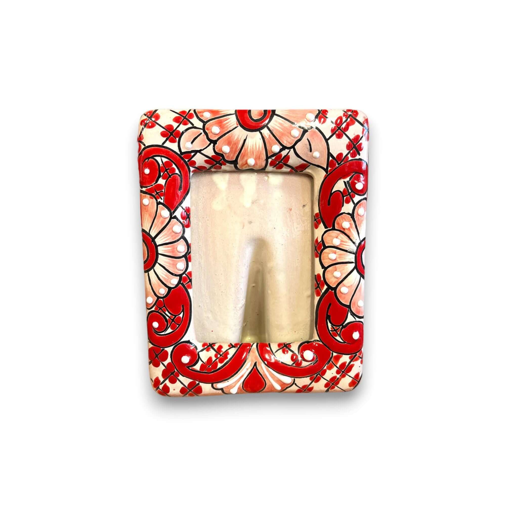 Mexican Talavera Picture Frame - 5x7 Hand-Painted