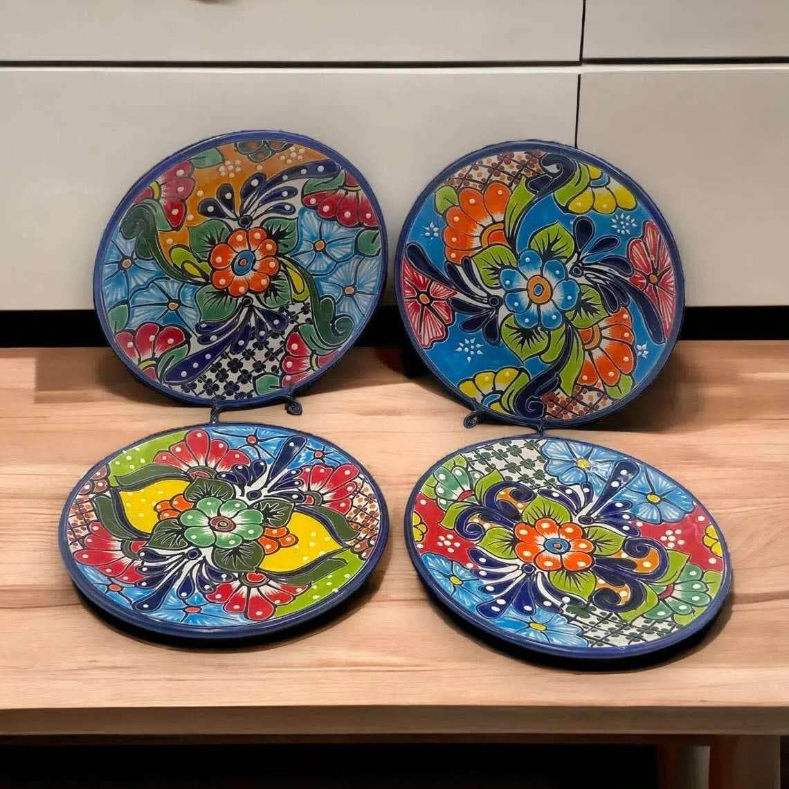 10" Talavera Dinner Plate - Mexican Craftsmanship