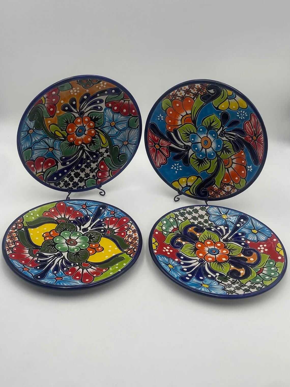 10" Talavera Dinner Plate - Mexican Craftsmanship