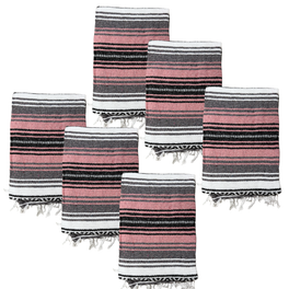 Pink Mexican Falsa Blankets