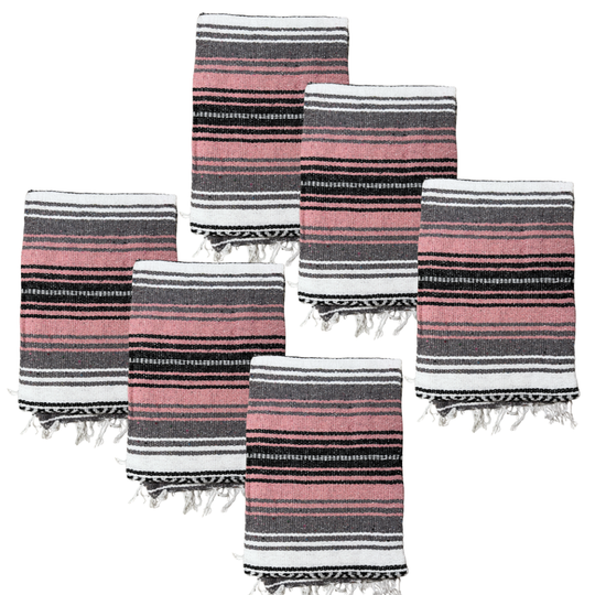 Pink Mexican Falsa Blankets