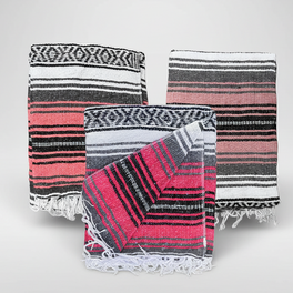 Pink Mexican Falsa Blankets