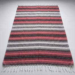 Pink Mexican Falsa Blankets