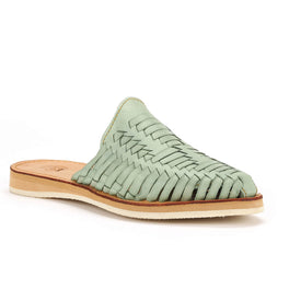 Marbella Huarache Slip-On Teal
