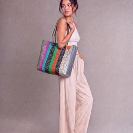 Maya Woven Tote
