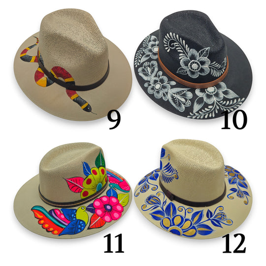 Mexican Hand Painted Sombrero | Vibrant Artisan Hat Collection