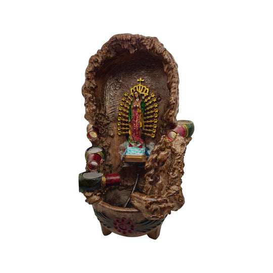 Mexican Outdoor Fountain - white background product view 9