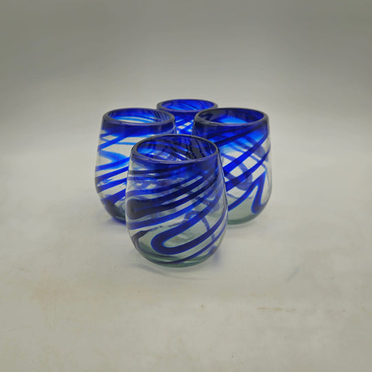 Mexican Stemless Wine Glass — TGH-5558; actual product against its original background.