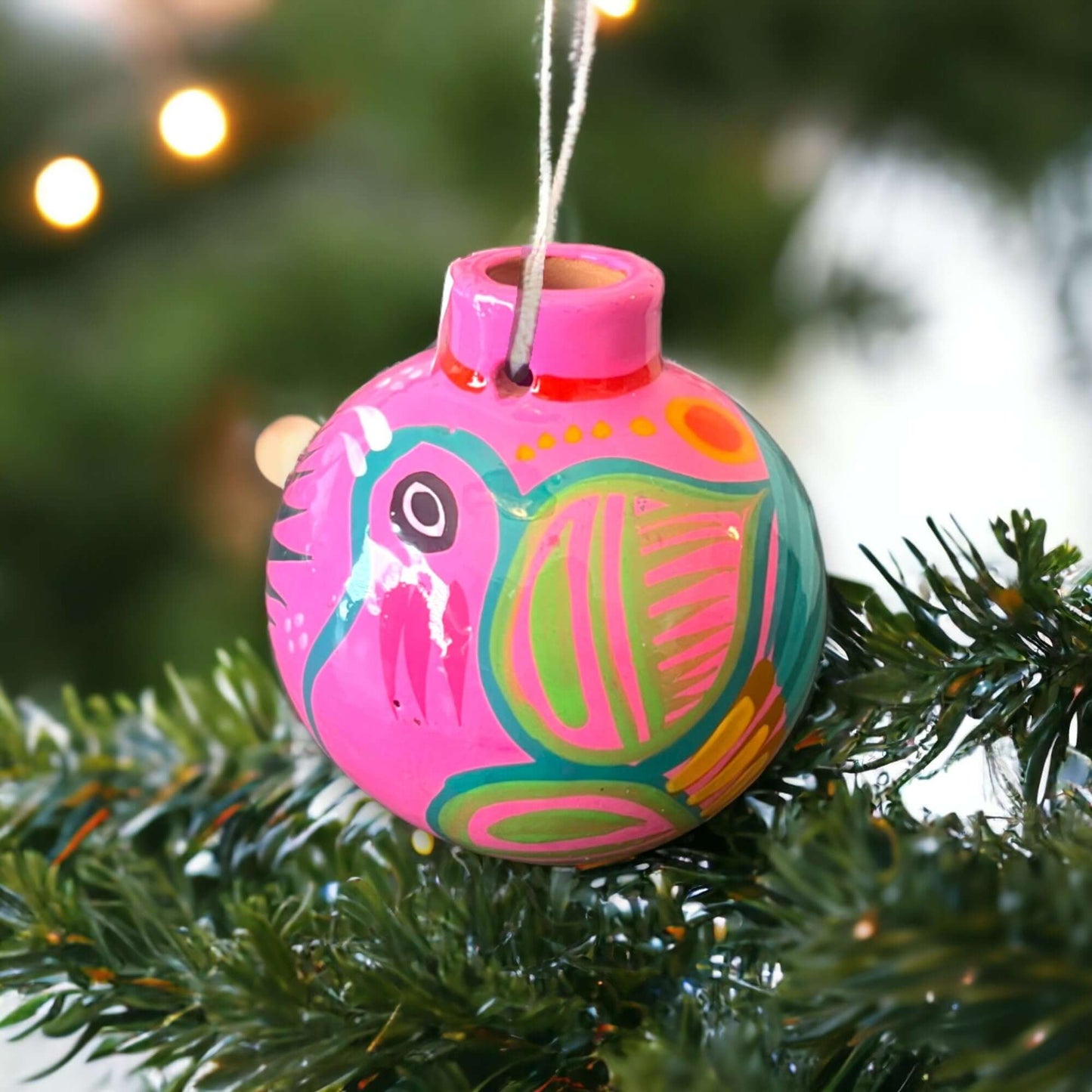 Talavera Christmas Ornaments | Folk Art Charm