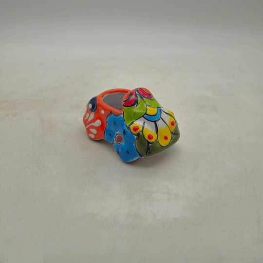 Mini Talavera Car Planter — TGH-2172; actual product against its original background.