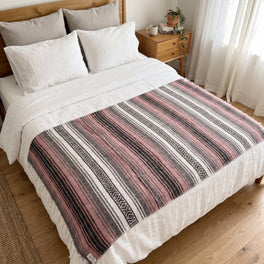 Pink Mexican Falsa Blankets