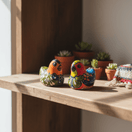 Set of 2 Talavera Chicken Figurines - lifestyle product view 3