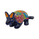 Talavera Armadillo Figurine - white background product view 4