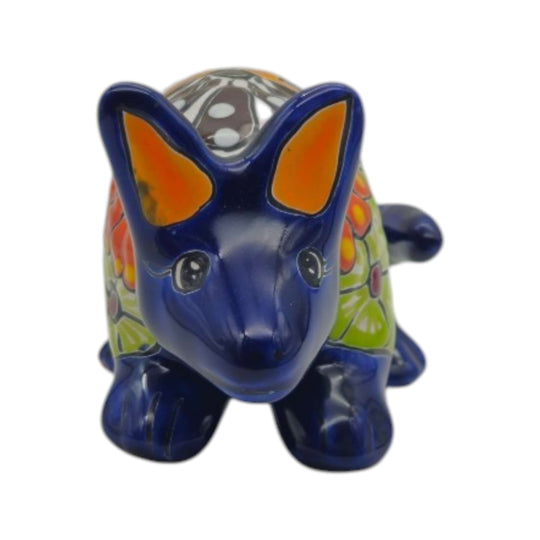 Talavera Armadillo Figurine - white background product view 6