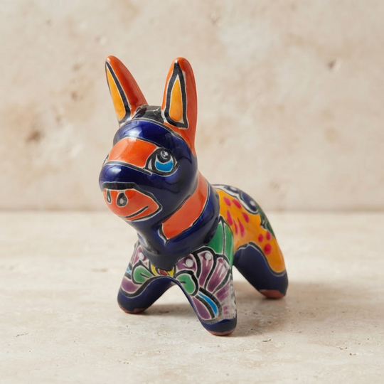 Talavera Donkey Figurine - lifestyle product view 2