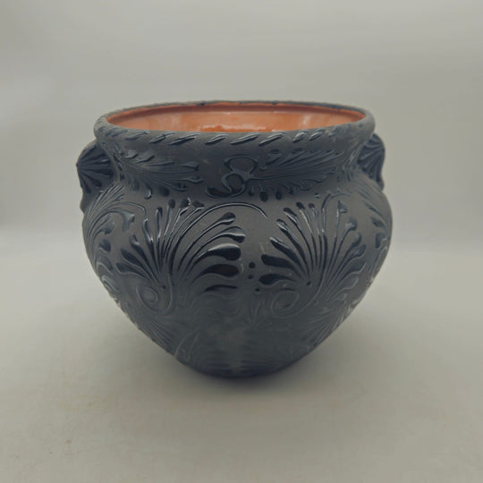 Talavera Floral Pot — TGH-6158; actual product against its original background.