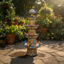 Talavera Fountain - lifestyle product view 1