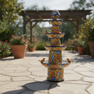 Talavera Fountain - lifestyle product view 2