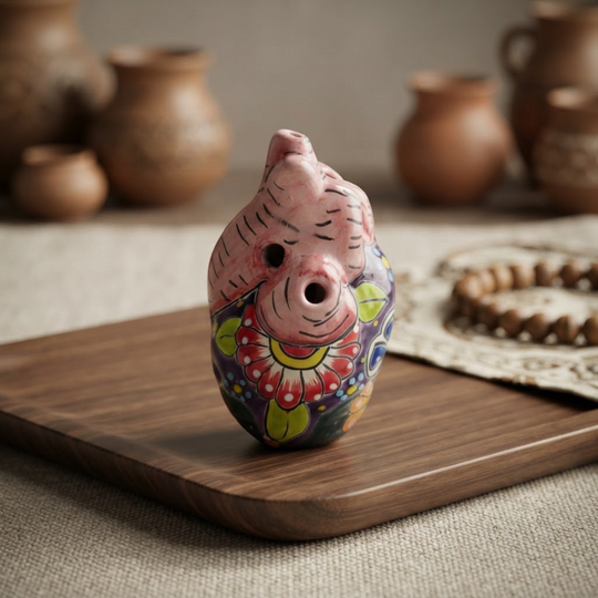 Talavera Heart Figurine - lifestyle product view 1