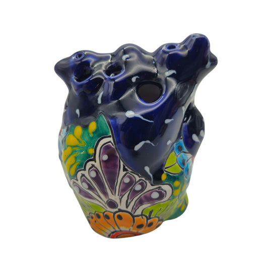 Talavera Heart Figurine - white background product view 5
