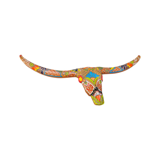 Talavera Longhorn Skull - original product photo 12