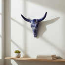 Talavera Longhorn Skull Wall Art - lifestyle product view 1