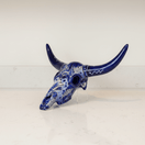 Talavera Longhorn Skull Wall Art - lifestyle product view 1
