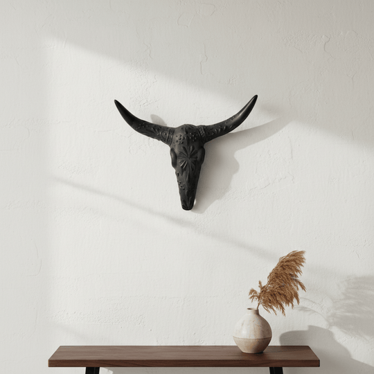 Talavera Longhorn Wall Art - lifestyle product view 1