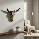 Talavera Longhorn Wall Art - lifestyle product view 1