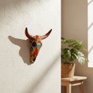 Talavera Longhorn Wall Art - lifestyle product view 2