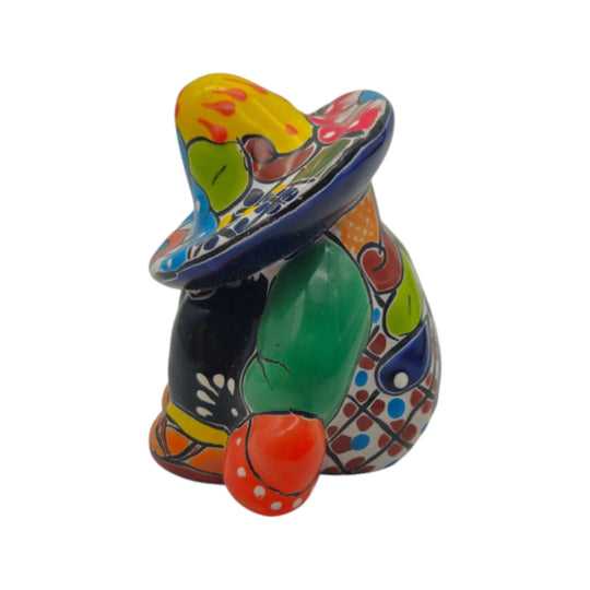 Talavera Panchito Figurine - white background product view 9