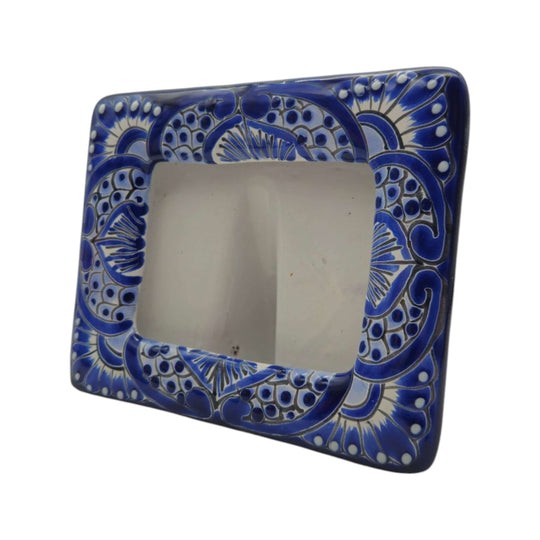 Talavera Picture Frame - white background product view 6