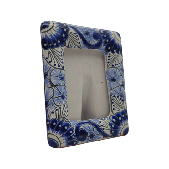 Talavera Picture Frame - white background product view 9
