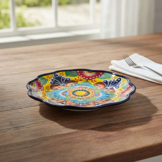 Talavera Plate - lifestyle product view 1
