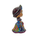 Talavera Frida Statue/ Planter - white background product view 3